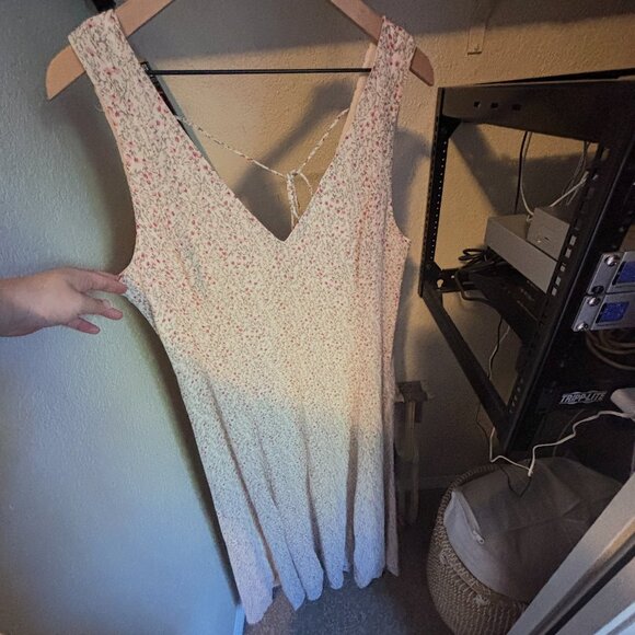 Lulus Your Only Darling Ivory Floral Print Sleeveless Midi Dress - Picture 5 of 7